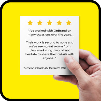 Customer testimonial