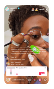 TikTok Live Stream Shopping