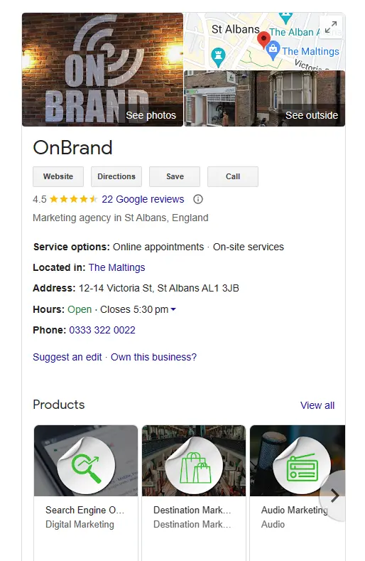 Local search optimisation